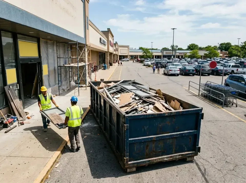 retail-store-renovation-debris-003 — frequently asked questions, Roll-off Dumpster Rentals in Lionville, PA
